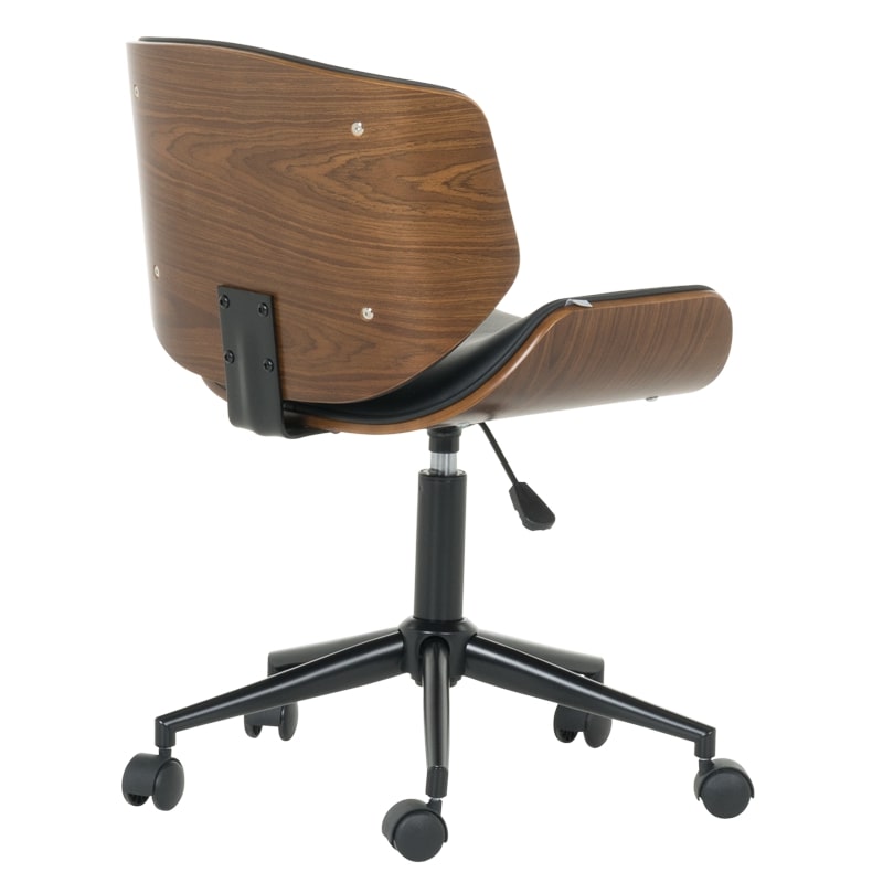 Офис стол Carmen 6409 орех-черен